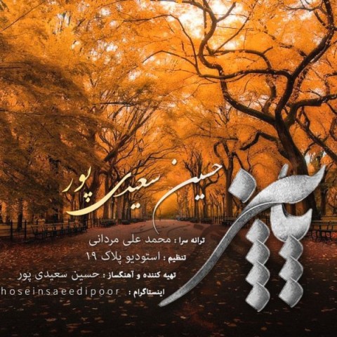 متن آهنگ حسین سعیدی پور پاییز